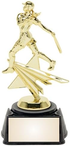 Softball Star Figure Trophy with 3 Lines of Custom Text