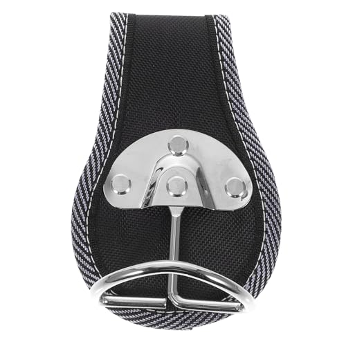 ABOOFAN Organizador Resistente para Martillo y Llave Gancho Metálico para Cinturón de Trabajo Soporte Práctico y Duradero para Herramientas Accesorio Profesional para Construcción y