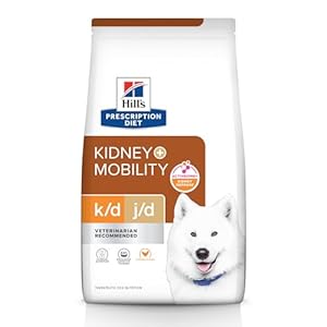 HILL’S PRESCRIPTION DIET ​Hill’s Prescription Diet k/d Kidney Care + j/d Joint Care Chicken Flavor Dry Dog Food, Veterinary Diet, 18.7 lb. Bag