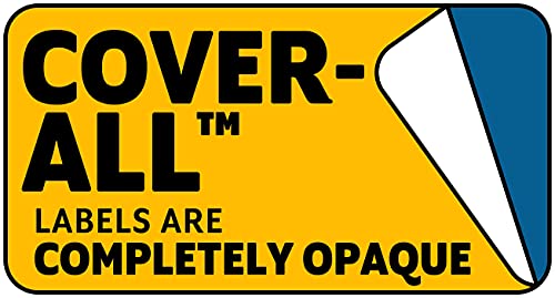 Maco Laser/Ink Jet White Cover-All Internet Shipping Labels, 5-1/2" X 8-1/2", 2 Per Sheet, 500 Per Box (Ml-0200B) #TOP3