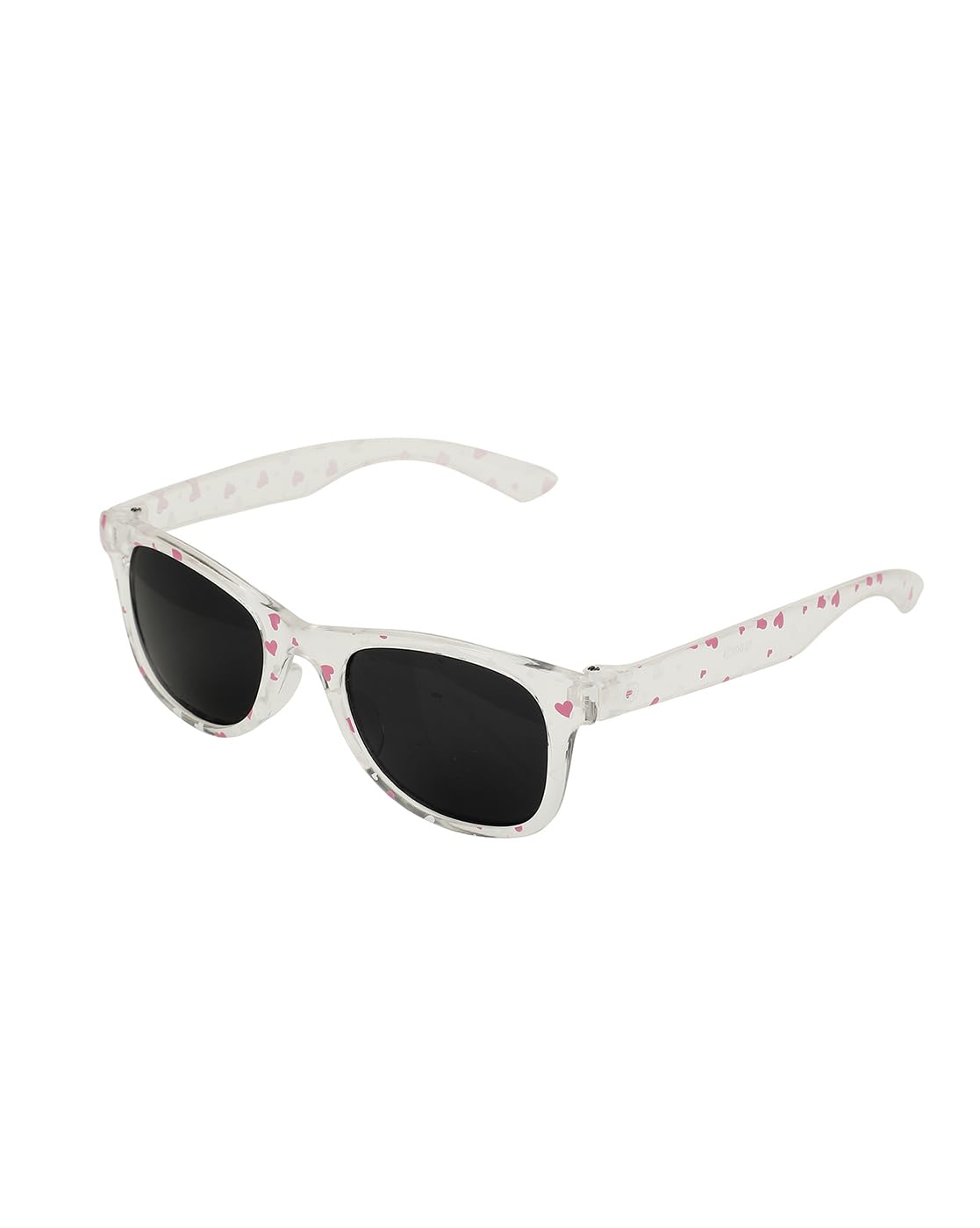 Carlton London Kids Girls White with Pink and UV Protected Lens Sunglass 1