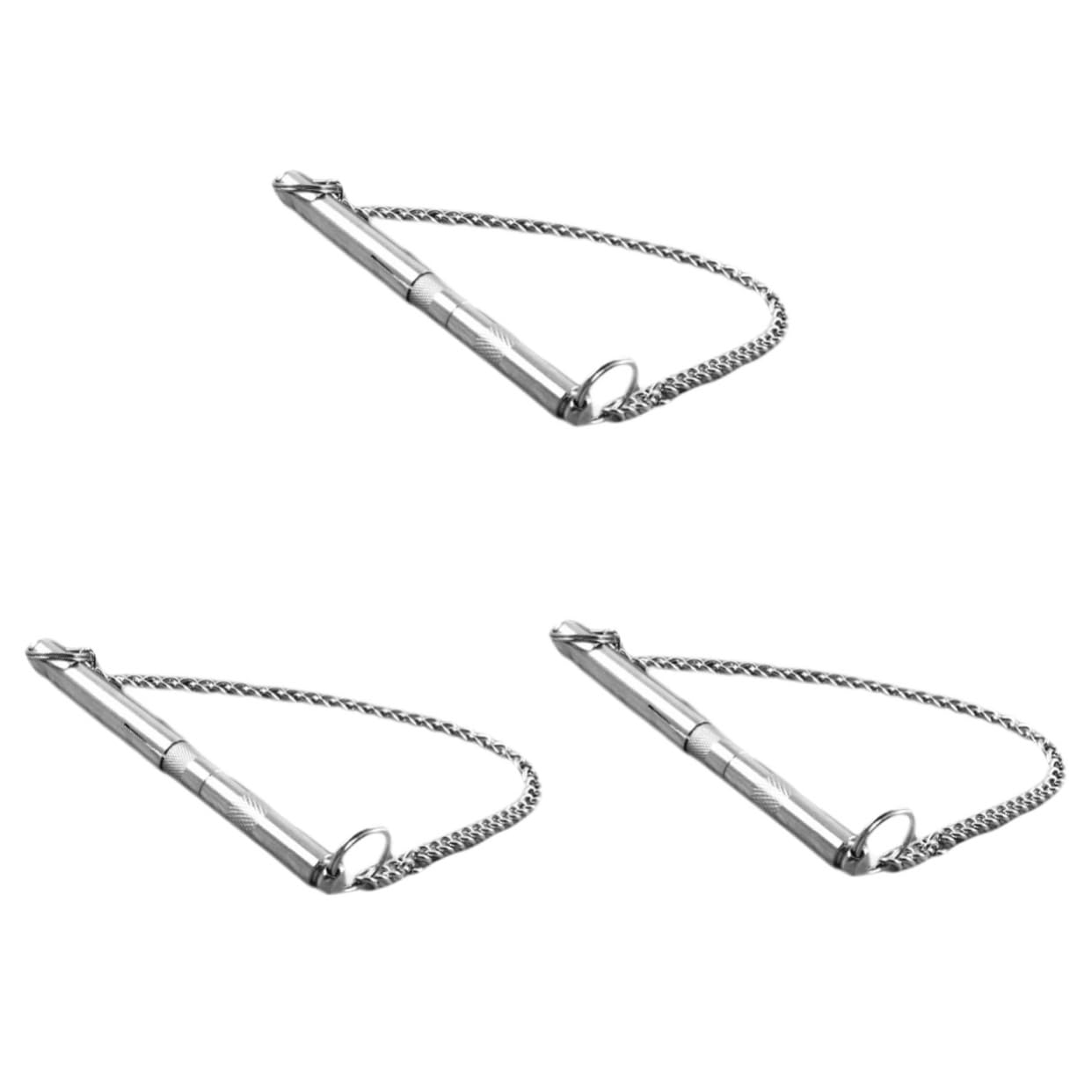 Didiseaon 3pcs Sound Dog Training Whistle No Barking Device for Dogs High Frequency