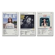 3 PCS: album music poster canvases set of 3,The new wall art album poster print is made of durable, hardwearing, dust and ash resistant canvas QUALITY: album music poster is made of high-quality Canvas, smooth to the touch, with clear lines of graphi...