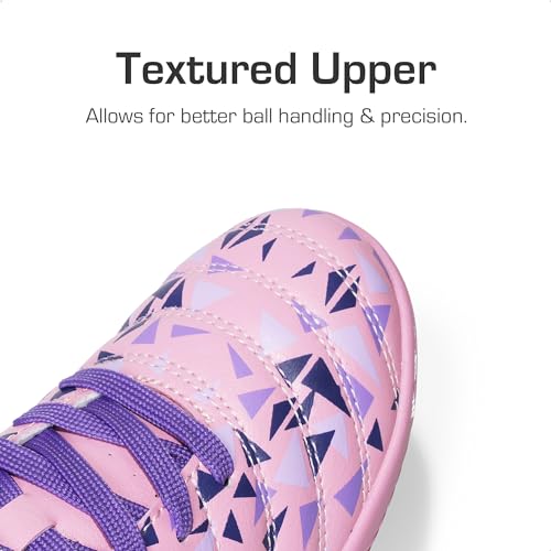 DREAM PAIRS Boys Girls Indoor Sneakers Lace Up Sport Athletic Casual IC Youth Futsal Football Soccer Shoes for Little/Big Kid3