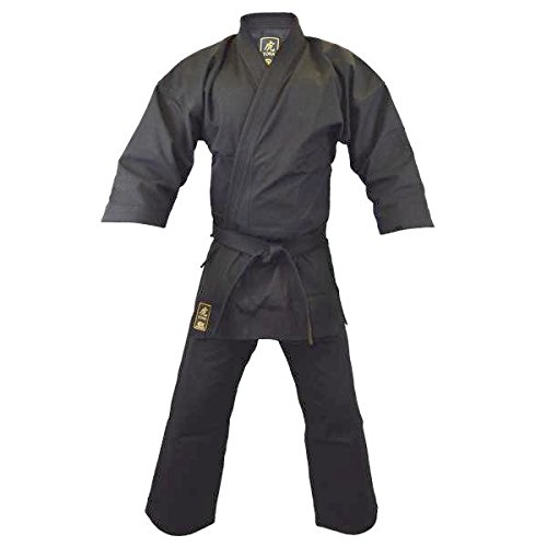 S.B.J - Sportland Karate Anzug TORA schwarz 14OZ, 180 cm