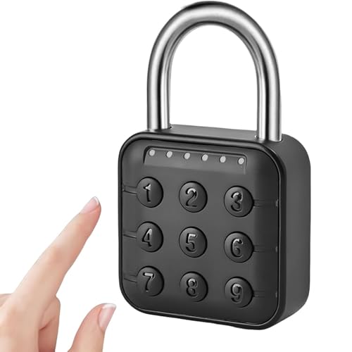 Uadme Cadenas Electronique, Cadena Code 6 Chiffres, Cadenas Code Exterieur, IP67 Étanche Serrure,...
