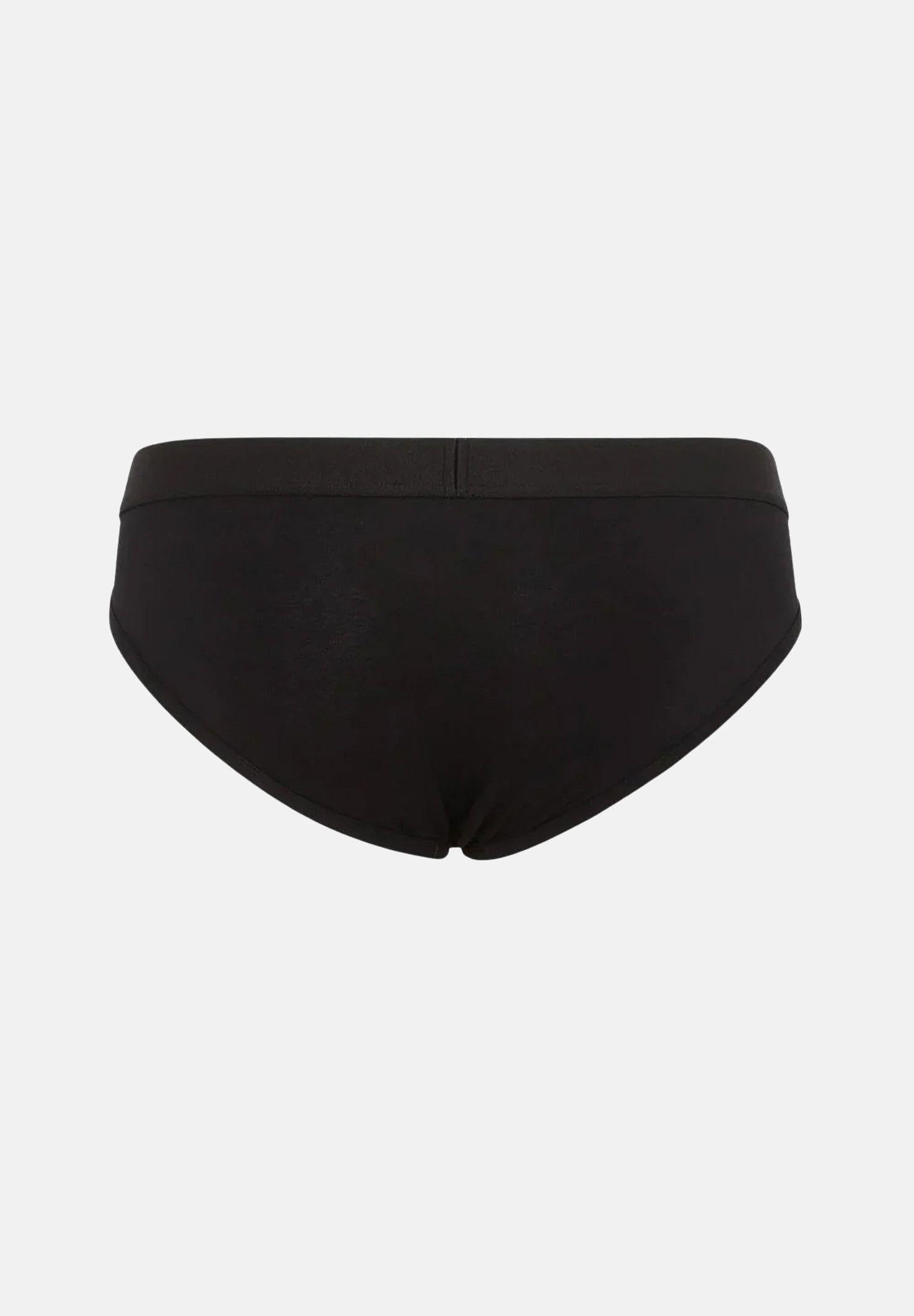 DSQUARED2 Twin Pack Brief DCX200070 (IT, Testo, M, Regular, Regular, 010 - Bianco/Nero)