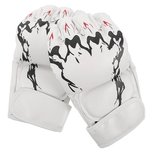 Guantes de boxeo YARNOW de PU y poliéster para evitar impactos fuertes