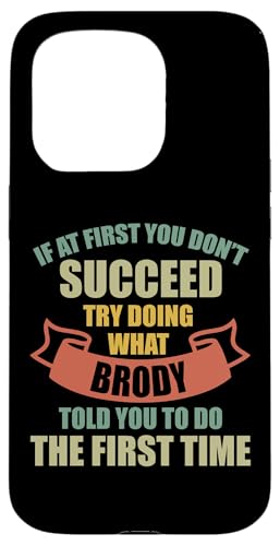 BRODY ���O����V���c BRODY �t�@�[�X�g�l�[�� �X�}�z�P�[�X iPhone 15 Pro �p