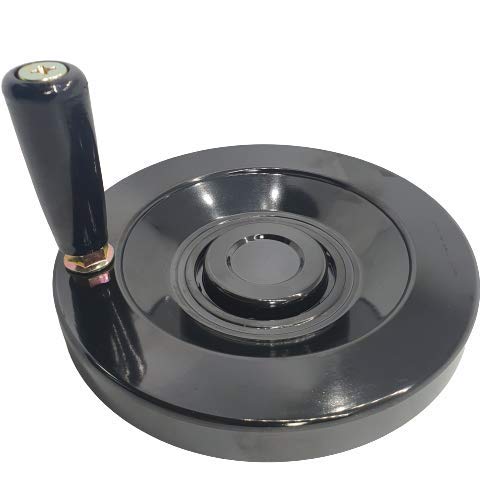 DONGYANG Ind. Co., 6" Ultimate Handwheel 3/4" Bore - Heavy Duty Crank Handle for Band Saw, Drill Press, Table Saw & Lathe Tailstock - Industrial Grade Replacement Control Knob with Revolving Grip by DONGYANG Ind. Co., - Used condition - Image 9