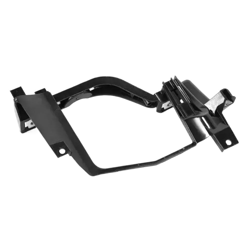 Ktbhtrgpz Left Right 1 Pair 63126936090 63126936089 Black Headlight Mounting Brackets Compatible With 5 Series E60 E61 525I 528Xi 530I(Left)