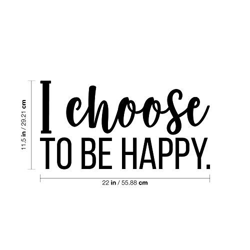 Vinilo decorativo con frase positiva 11.5" x 22" miniatura 3