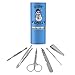 Stay Frosty Chill Snowman Funny Humor Stainless Steel Manicure Pedicure Grooming Beauty Care Travel Kit