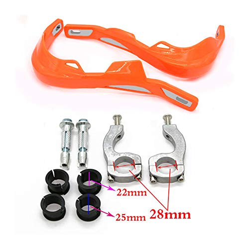 Universal Motorcycles Handguards Handlebar Hand Brush Guards Handle Protector Windshield Crash Protector For Honda Motocross Yamaha Suzuki Kawasaki Dual Sport Dirt Bike ATV MX