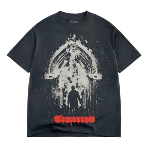 THE WEEKND Hurry Up Tomorrow Official Showchild T-Shirt, Vintage Black, Small