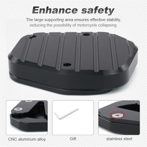 Extension de béquille Yamaha YZF-R1 2009-2014 plaque support - 4