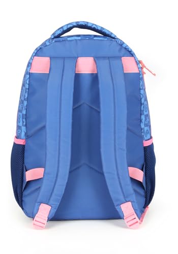 Mochila Costas Escolar p/Laptop Disney Stitch Licenciada - Azul