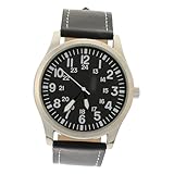 AKOOSY Reloj de Pulsera Hombre Negocios Resistente al Agua con Correa Ajustable y Función para Masculino