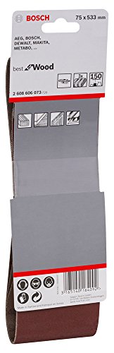 Cinta de lixa Bosch Best Wood&Paint; 75x533mm G150