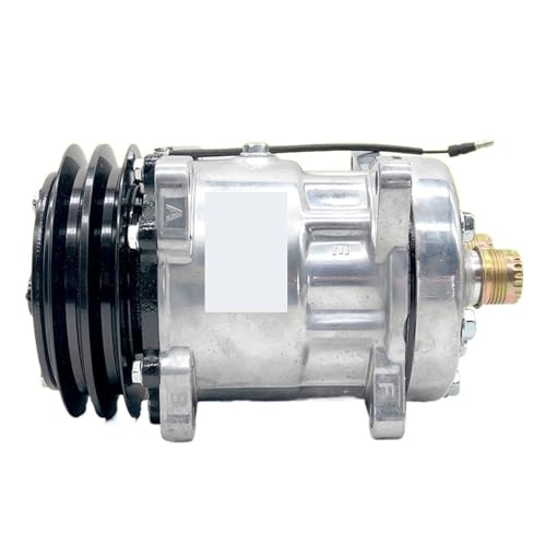 709 Compressor SD709 Air AC Conditioning COMPRESSOR Sanden 7402 12 VOLTS 2 GROOVES 124MM PULLEY DIAMETER A/C COMPRESSOR