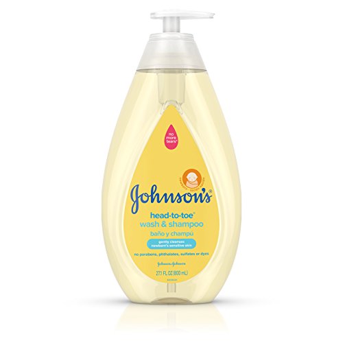 Johnson's Head-to-Toe Gentle Tear-Free Baby & Newborn Wash & Shampoo,