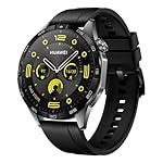 HUAWEI WATCH GT 4 Smart Watch for men women - Up to 2 Weeks Battery Life Fitness Tracker - Compatible with Android & iOS - Health Monitoring with Pulse Wave Analysis - GPS Integrated -Black