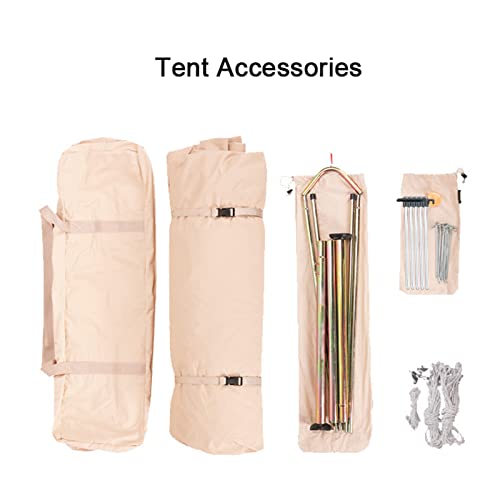 Carpa Bell Luxury para Camping 4m Oxford Fabric miniatura 4