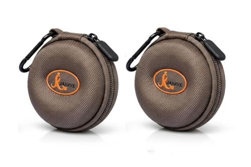 Image of Armor-Shell Watch Travel Case - Crush-Resistant Single Watch Box with Scratch-Guard Zipper & Carabiner | Shockproof Portable Organizer for Luxury, Mechanical & Smartwatches Up to 54mm
