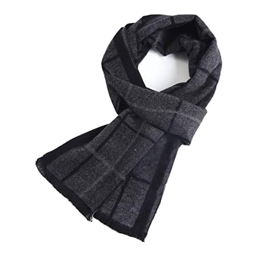 FULLRON Men Winter Scarf Soft Warm Long Cashmere Feel Scarves