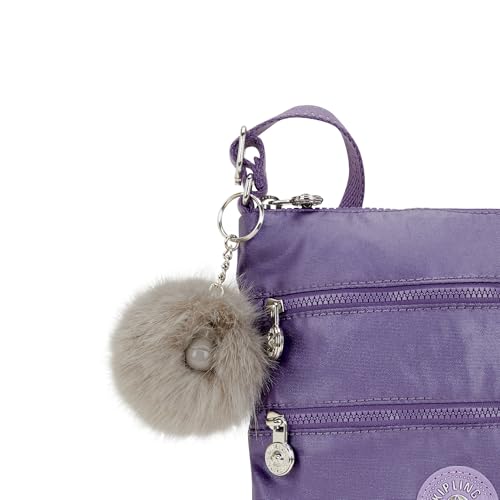 Image of Kipling Women's Abanu Medium Crossbody Bag, Lightweight, Adjustable Nylon Waist Pack with Multi-Compartment Zip Pockets
