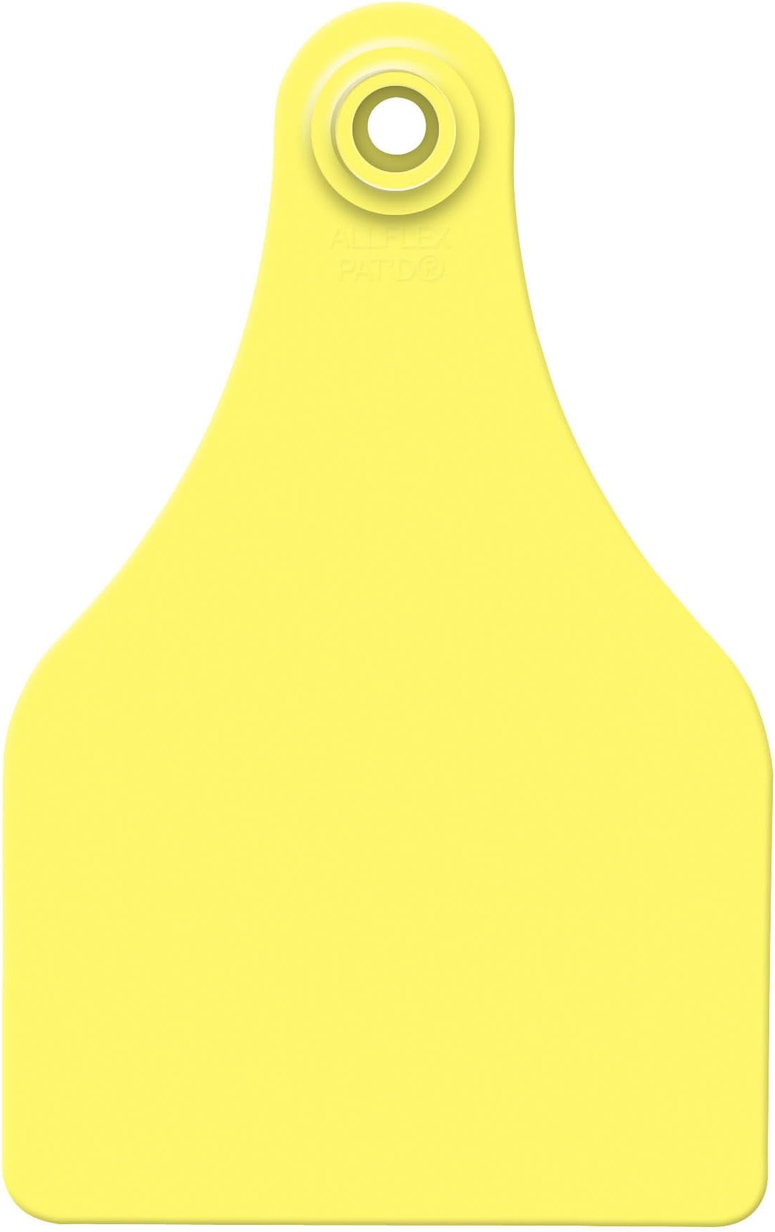 ALLFLEX USA GSXF/GSMY 319278 Ear Tag, Blank, Yellow, Super Maxi