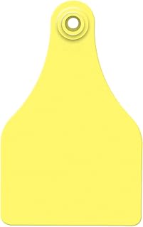 ALLFLEX USA GSXF/GSMY 319278 Ear Tag, Blank, Yellow, Super Maxi