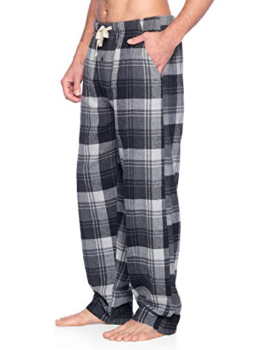 Ashford & Brooks Mens Super Soft Flannel Plaid Pajama Sleep Pants2