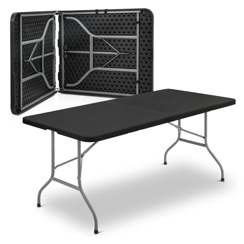 Table pliante 1,80 m robuste pour optimiser votre espace de rangement