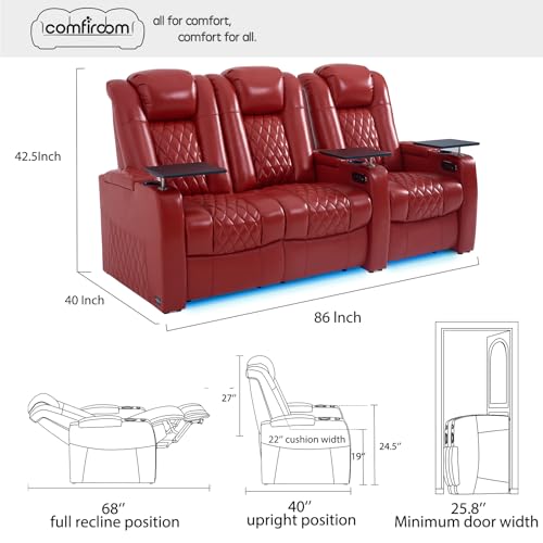 Luxury Home Theater Recliner Seating