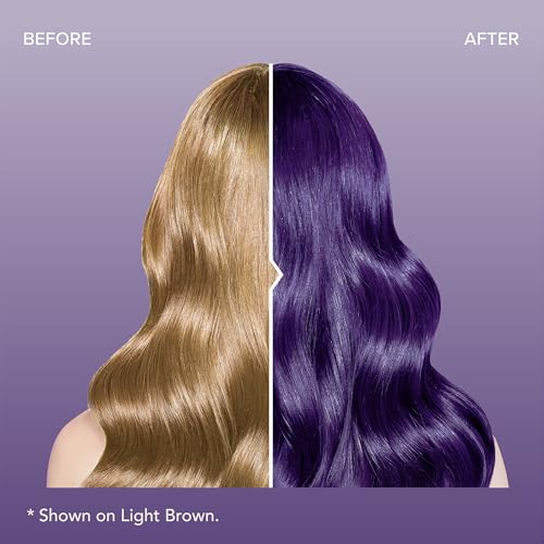 Splat | Midnight Complete Kit | Hair Dye | Semi-Permanent | Long Lasting | Vegan and Cruelty-Free (Midnight Tanzanite)