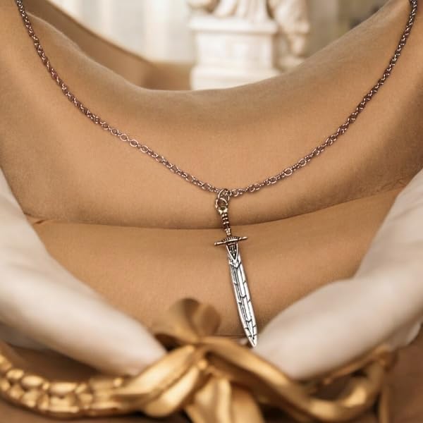 PRINCESS CUTENESS STORE Riptide Sword Sea of Monsters Demigod Olympian Pendant Necklace Annabeth Chase Percy Jackson - Image 7