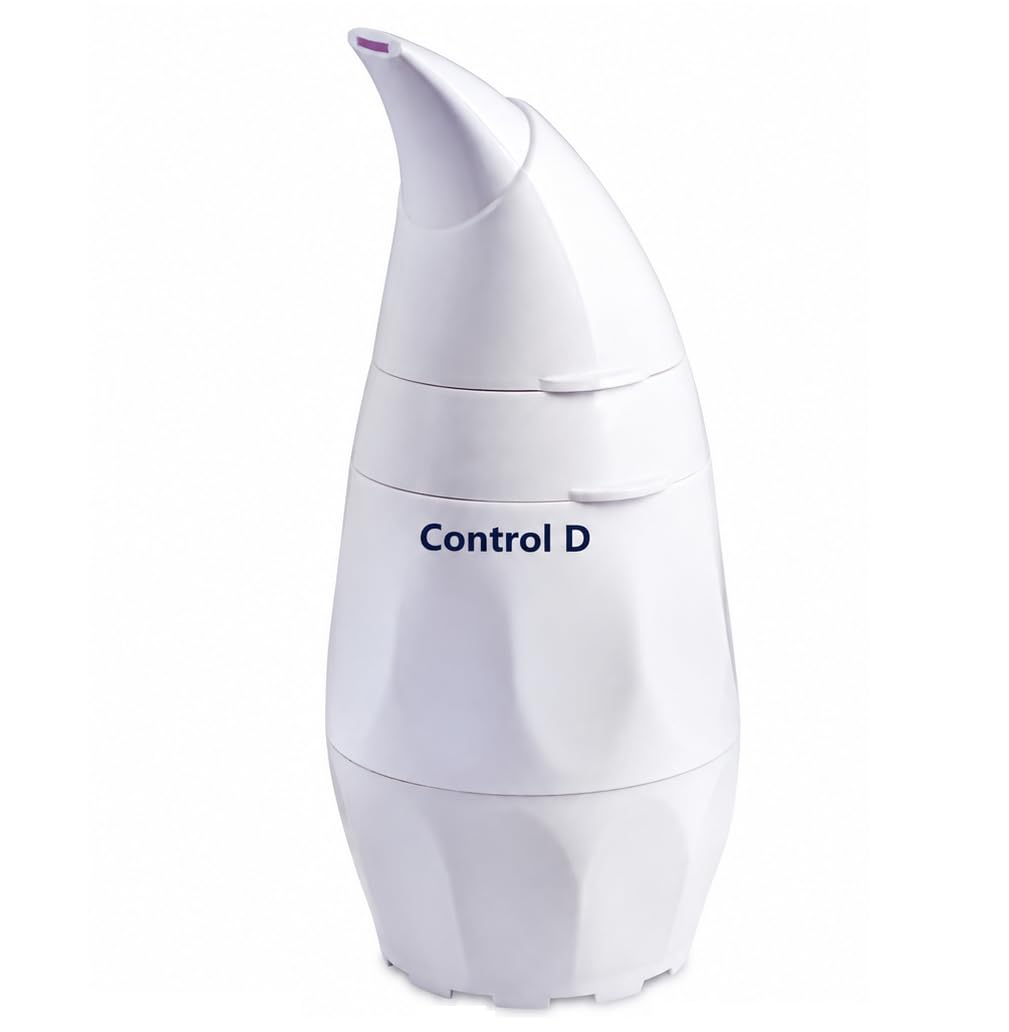 Control D 2-in-1 Home Spa Face Steamer & Vaporizer for Cold and Cough (White)-image-35