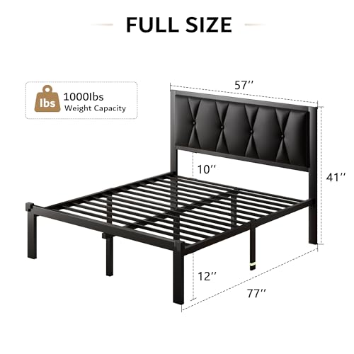 Luxury Faux Leather Bed Frame