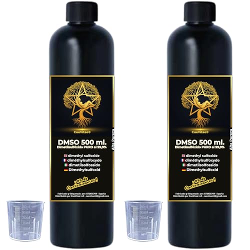 DMSO 2X500 ml pur à 99,9% de haute stabilité en flacon PEHD