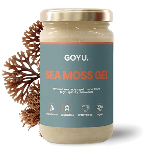 GOYU Sea Moss Gel Combideal 4 X 316 gramos – Zeemos Irish Moss, Seamoss, Seaweed, Zeewier (Singlepack)
