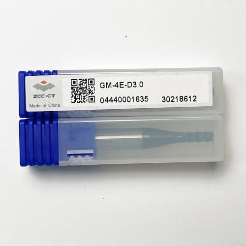 HAUZHICHUN GM-4E-D3.0 Carbide End Mill