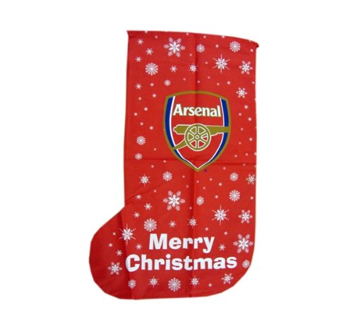 Arsenal F.c. Red And White New Official Football Club Jumbo Present Stocking (Arsenal Fc)