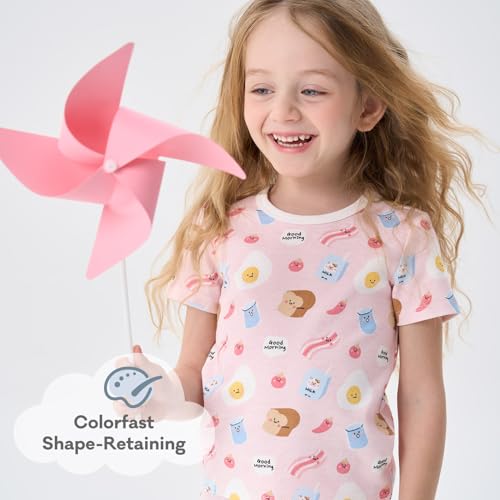 Image of pureborn Baby Pajamas Set Toddler Snug Fit Cotton Sleepwear 2pcs 12M-7Y