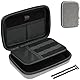 ProCase Elektronikzubehör Organizer, Reise Zubehör Organizer Tasche, Tragbare Elektronische Kabeltasche für MacBook Power Adapter, Kabel, Maus, USB-Stick, Powerbank -L DunkelGrau
