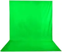 Tecido Chroma Key Fundo Infinito Verde Limão 1,90 x 3,00 mts
