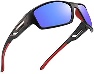 PUKCLAR Polarised Sports Sunglasses for Men Women Driving Sunglasses Cycling Running Fishing Goggles Unbreakable Frame