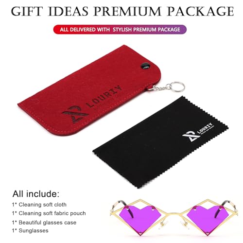 Irregular Love Hip-Hop Sunglasses - Unique Unisex Shades for Hip Style Lovers3