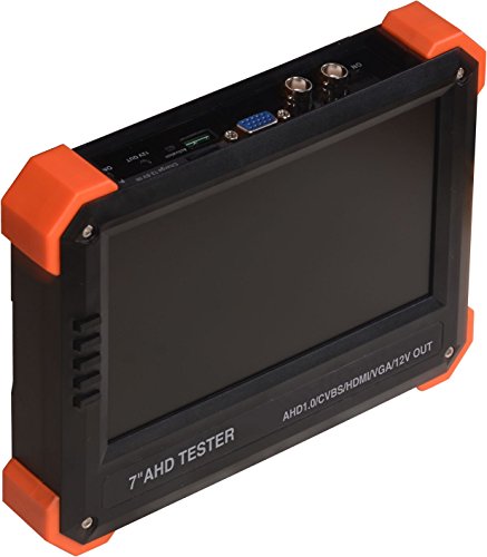 CCTV Tester Monitor 4.3 Inch LCD for Security Surveillance Camera Video Audio Testing for System Integrator Technician (WSTECHCO)