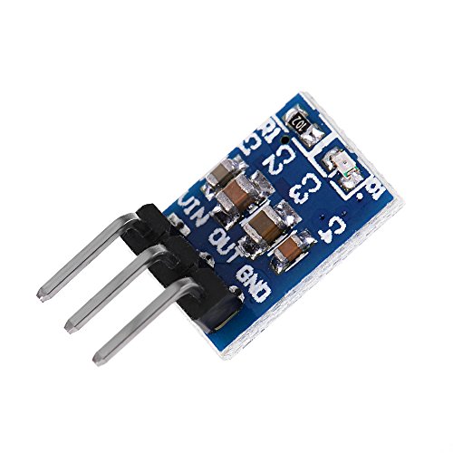 10 Pack 3 Pins AMS1117-3.3 DC 4.75V-12V to 3.3V Voltage Regulator Step Down Power Supply Buck Module 800mA2
